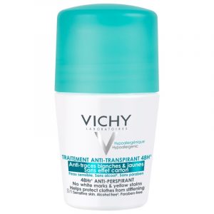 Vichy dezodorans roll-on protiv bijelih tragova i žutih mrlja 50ml