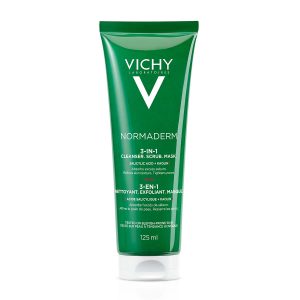 Vichy Normaderm 3u1 piling, maska i krema za čišćenje lica za masnu kožu