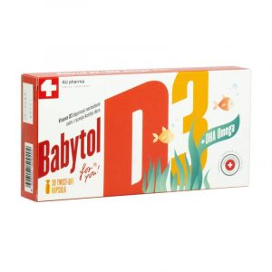 Babytol D3 + DHA Omega twist-off kapsule