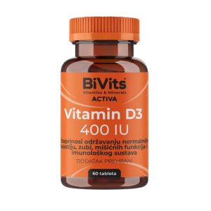 BiVits Activa Vitamin D3 400IU