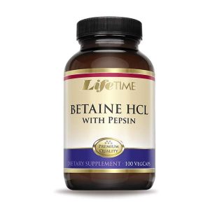 LifeTime Betain HCl s Pepsinom kapsule