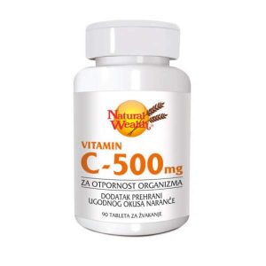 Natural Wealth C-500 mg tablete za žvakanje