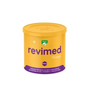 Revimed Stevia Orange liofilizirana BIO matična mliječ, med, stevija i vitamin C, 500 g