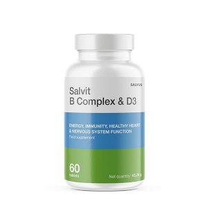 Salvit B Complex & D3 tablete a60